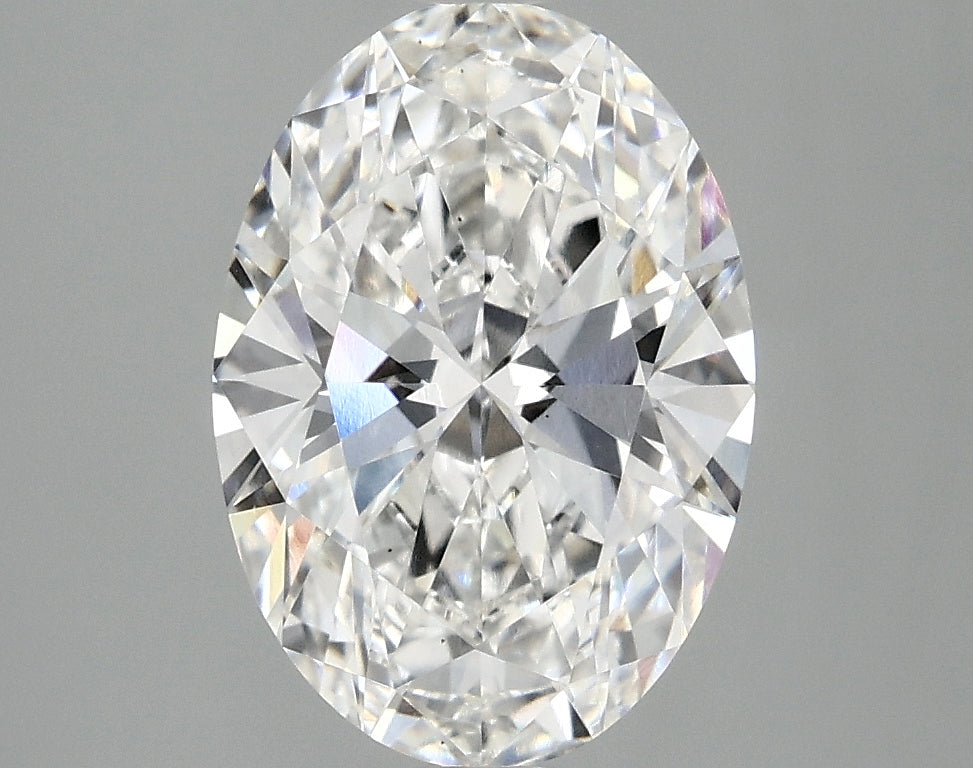 OROLEV Lab Grown Diamond Oval 2.58 Carats - Certification No.755521007