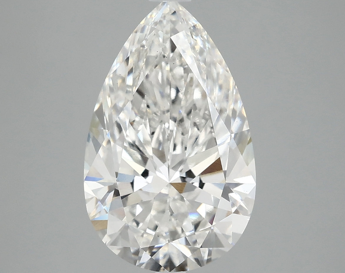 OROLEV Lab Grown Diamond Pear 4.01 Carats - Certification No.795609495