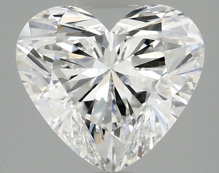 OROLEV Lab Grown Diamond Heart 2.58 Carats - Certification No.719585124